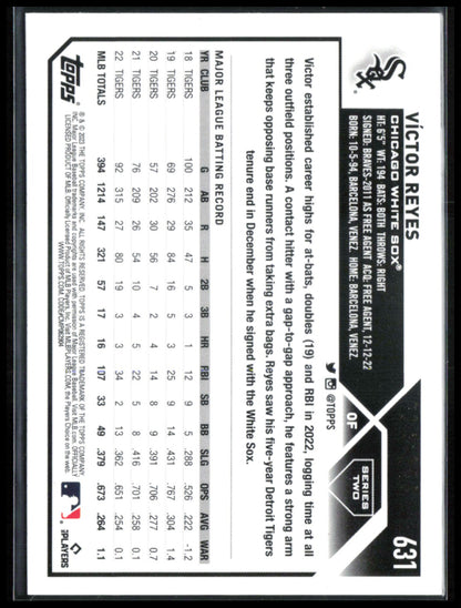 Victor Reyes Orange Crackle Foil /299