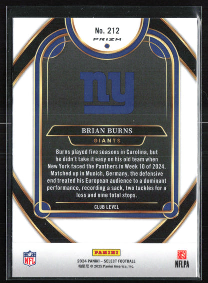Brian Burns Tri-Color Shock