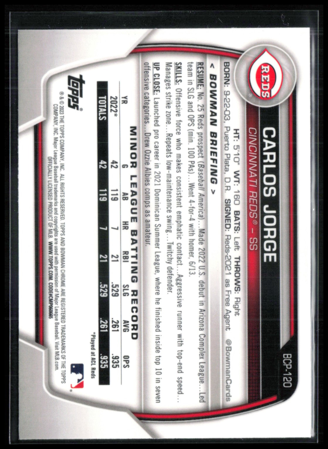 Carlos Jorge 1st Bowman