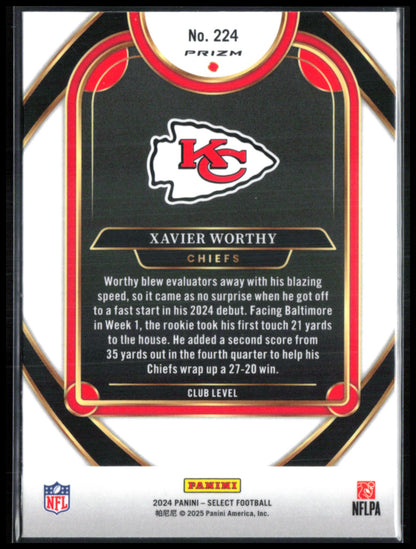 Xavier Worthy RC Yellow Red Shock