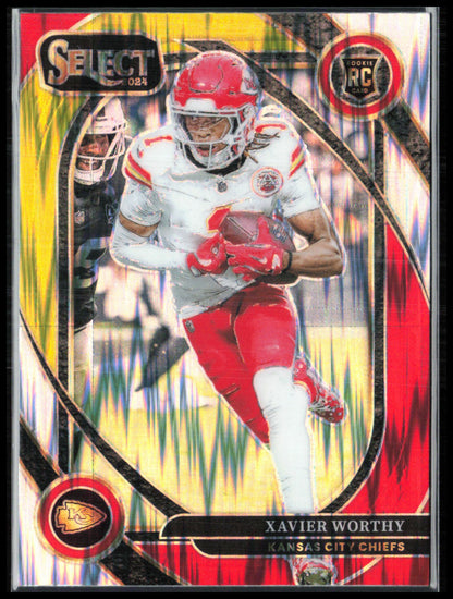 Xavier Worthy RC Yellow Red Shock