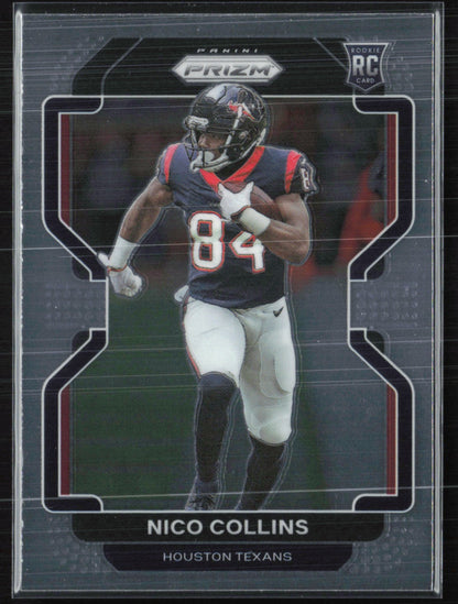 Nico Collins RC 2021 Prizm