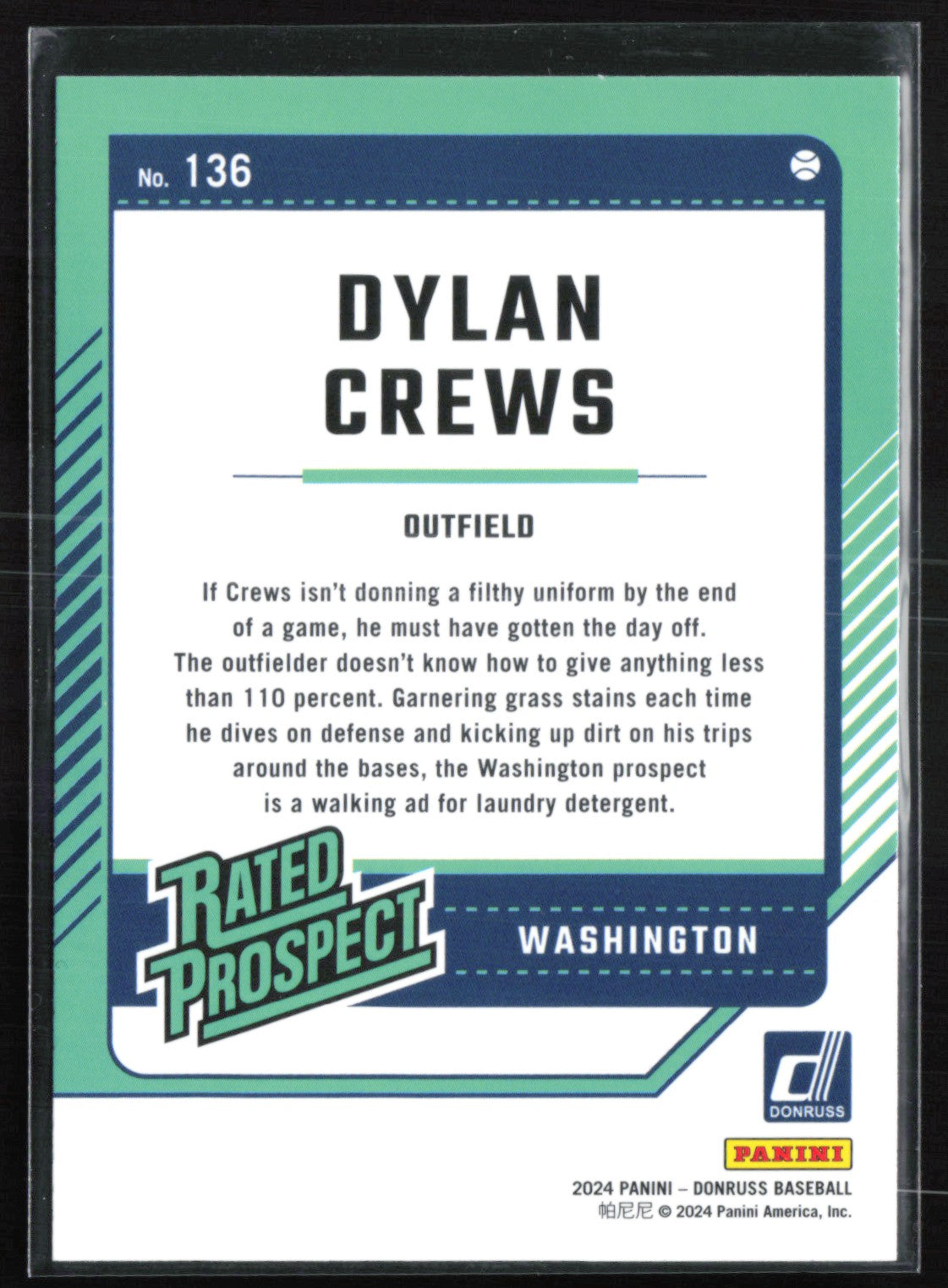 Dylan Crews Prospect Liberty Parallel