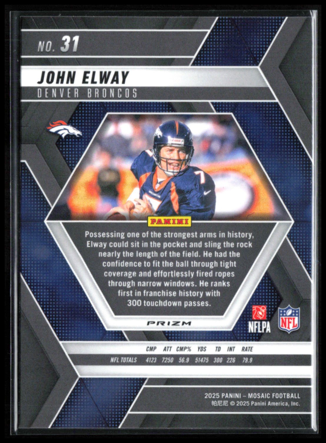 John Elway Purple Scope