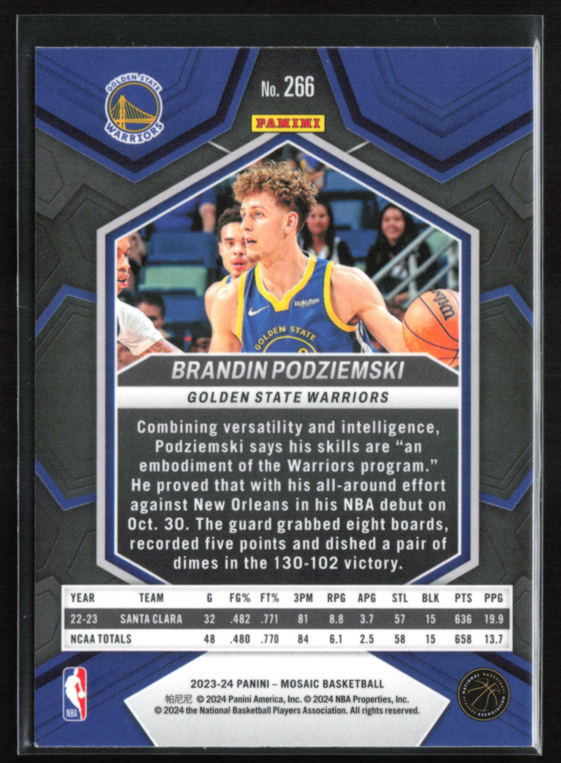 Brandin Podziemski RC