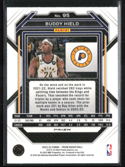 Buddy Hield Red Sparkle SSP
