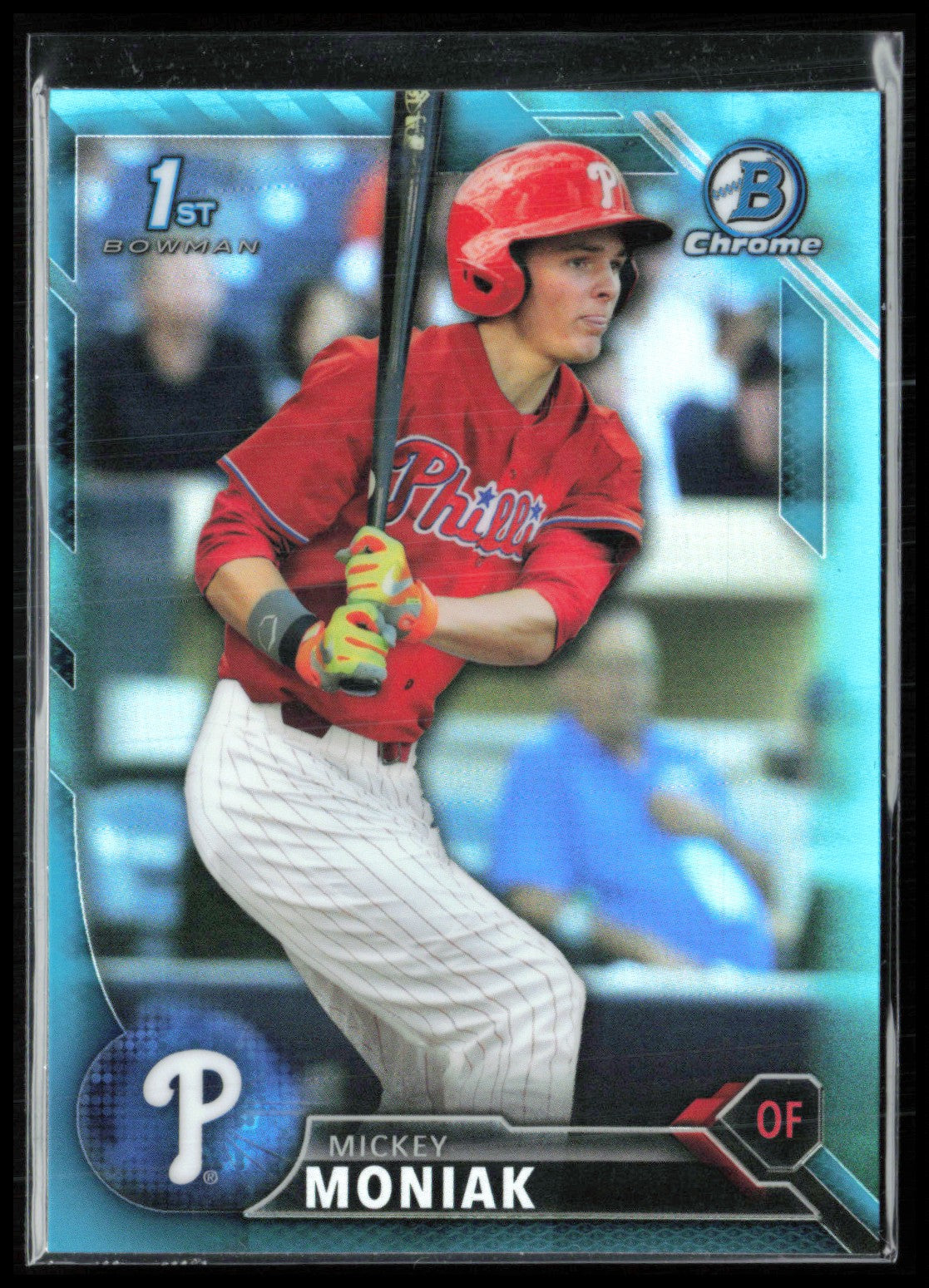 Mickey Moniak 1st Bowman Aqua