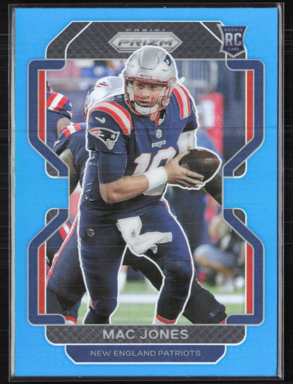 Mac Jones RC Light Blue Prizm 2021 Prizm