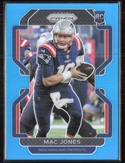 Mac Jones RC Light Blue Prizm 2021 Prizm