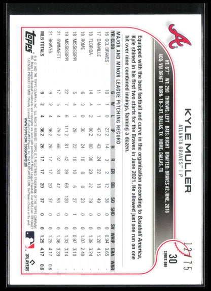 Kyle Muller RC Orange /75