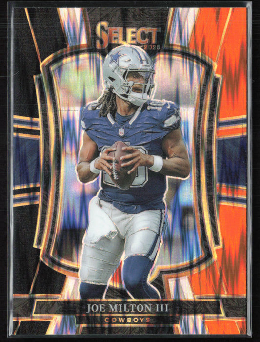 Joe Milton III Black Orange Shock