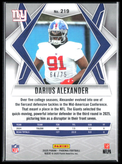 Darius Alexander RC Lava /75