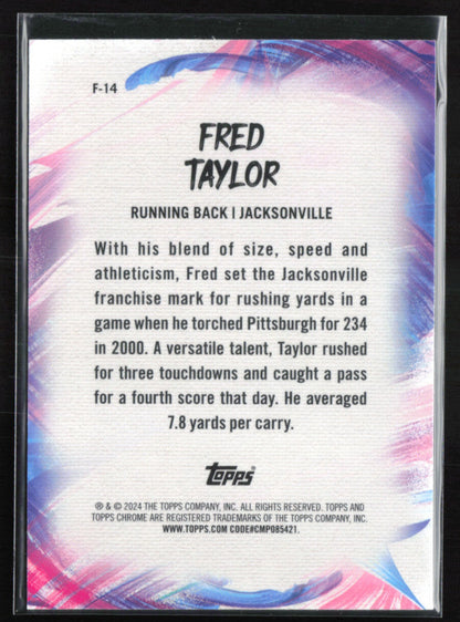 Fred Taylor Finesse