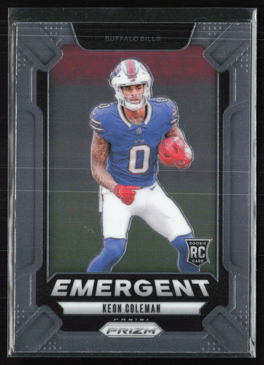 Keon Coleman RC Emergent