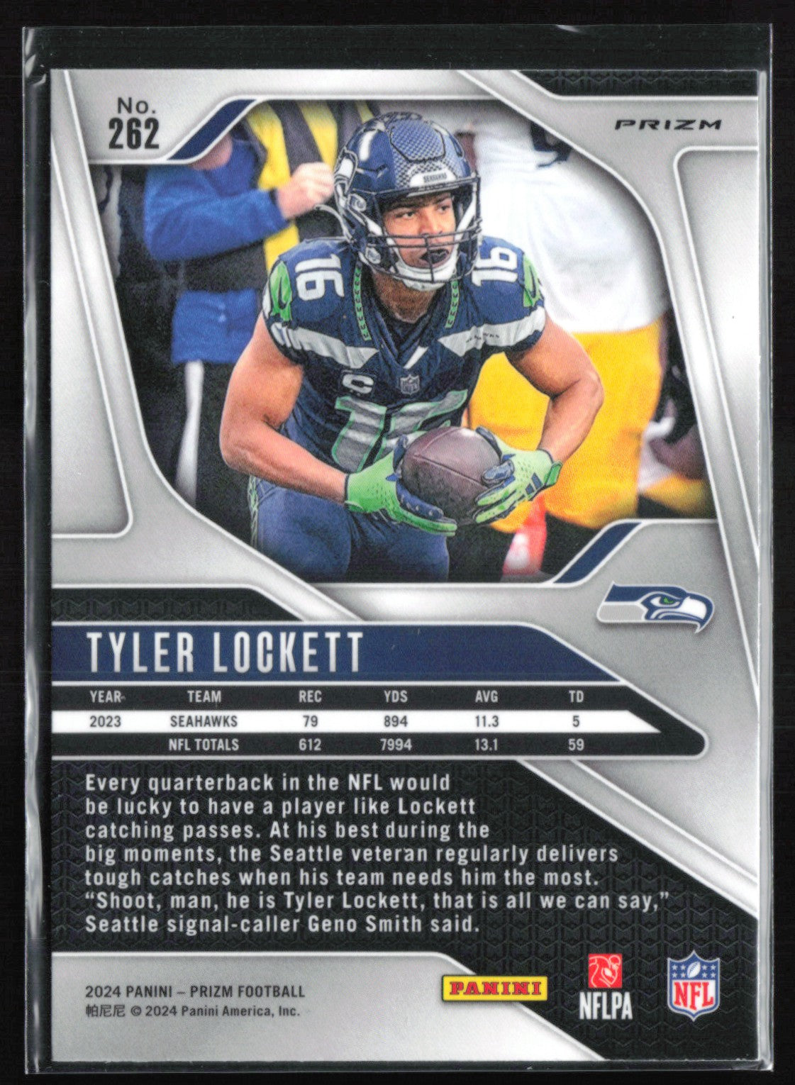 Tyler Lockett Silver Prizm