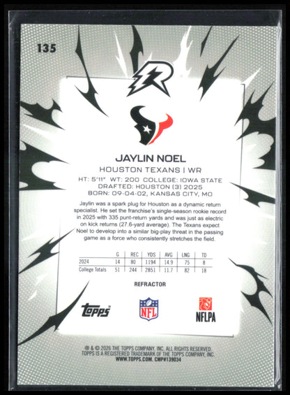 Jaylin Noel RC Refractor