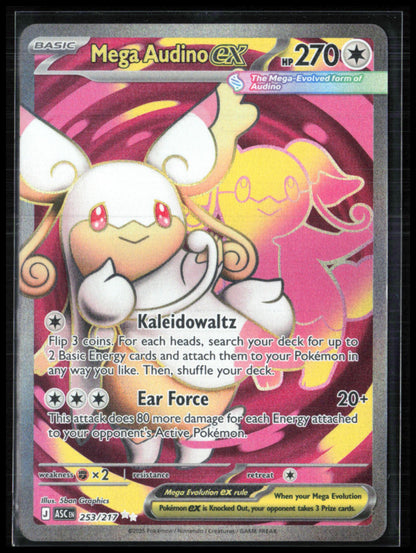 Mega Audino ex - 253/217 Ascended Heroes Ultra Rare