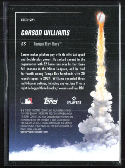 Carson Williams Adios!