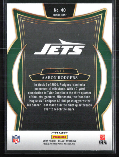 Aaron Rodgers Gold Black Shock