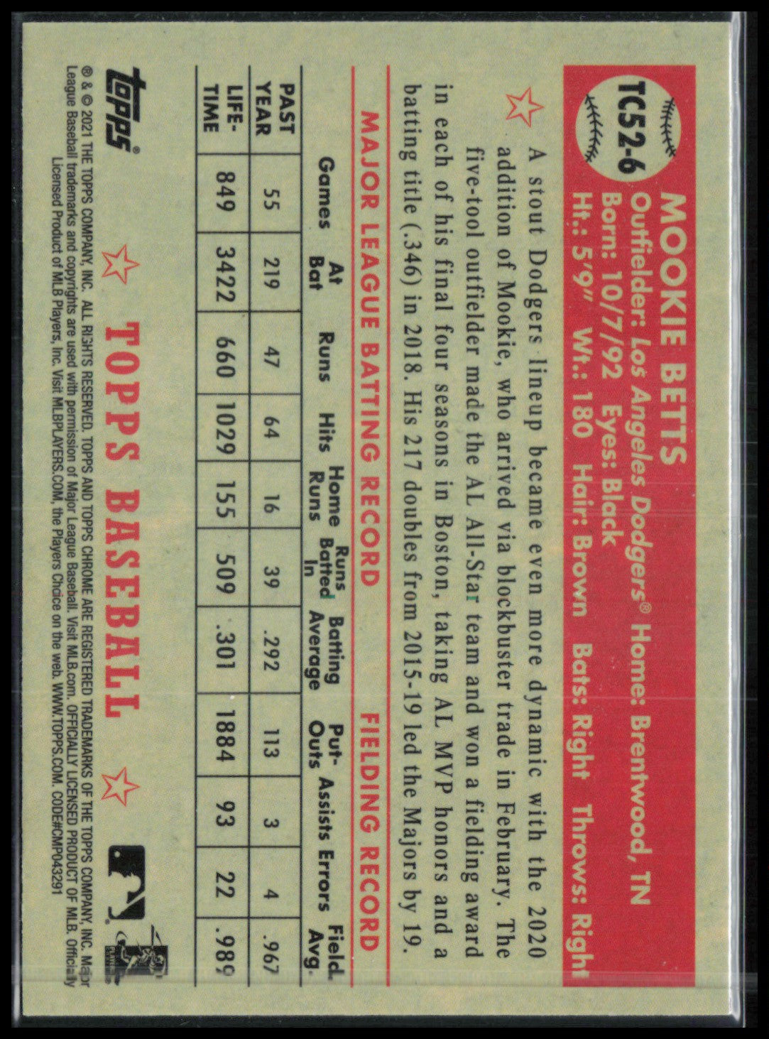 Mookie Betts Redux