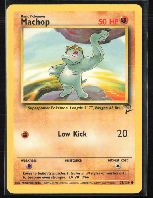Machop Base Set 2