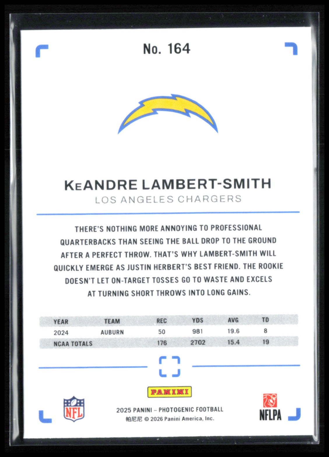 KeAndre Lambert-Smith RC /150