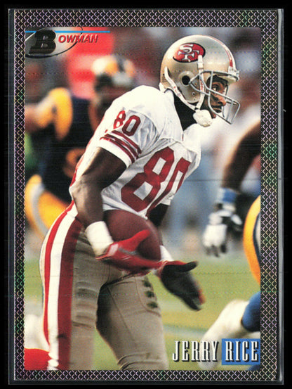 Jerry Rice 1993 Bowman