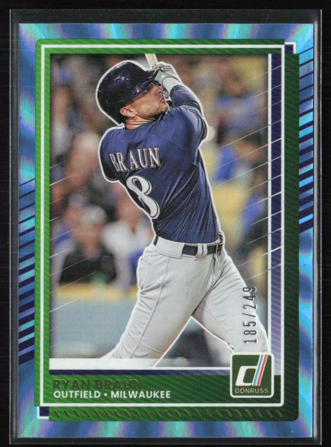 Ryan Braun Teal Laser /249
