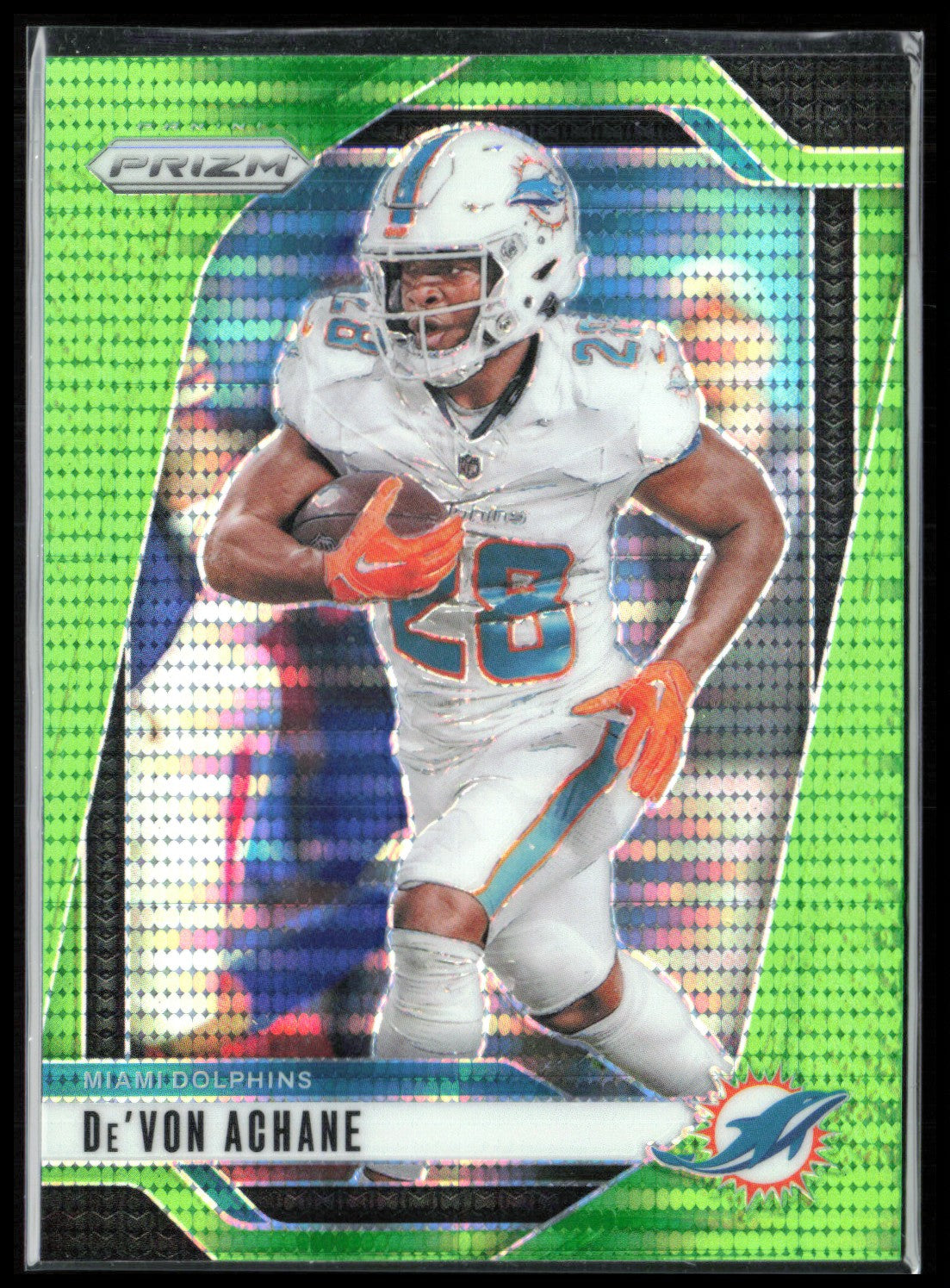 De'Von Achane Neon Green Pulsar