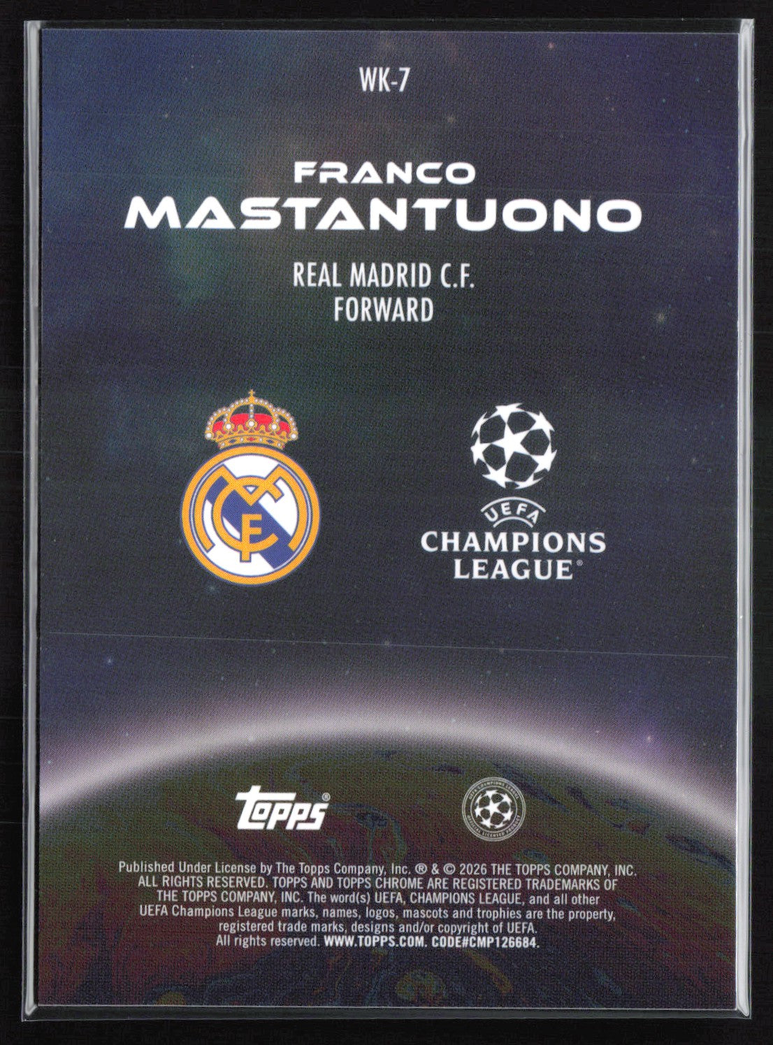 Franco Mastantuono RC Wonderkids