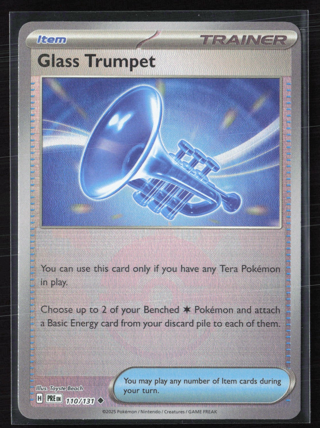 Glass Trumpet Trainer Holo