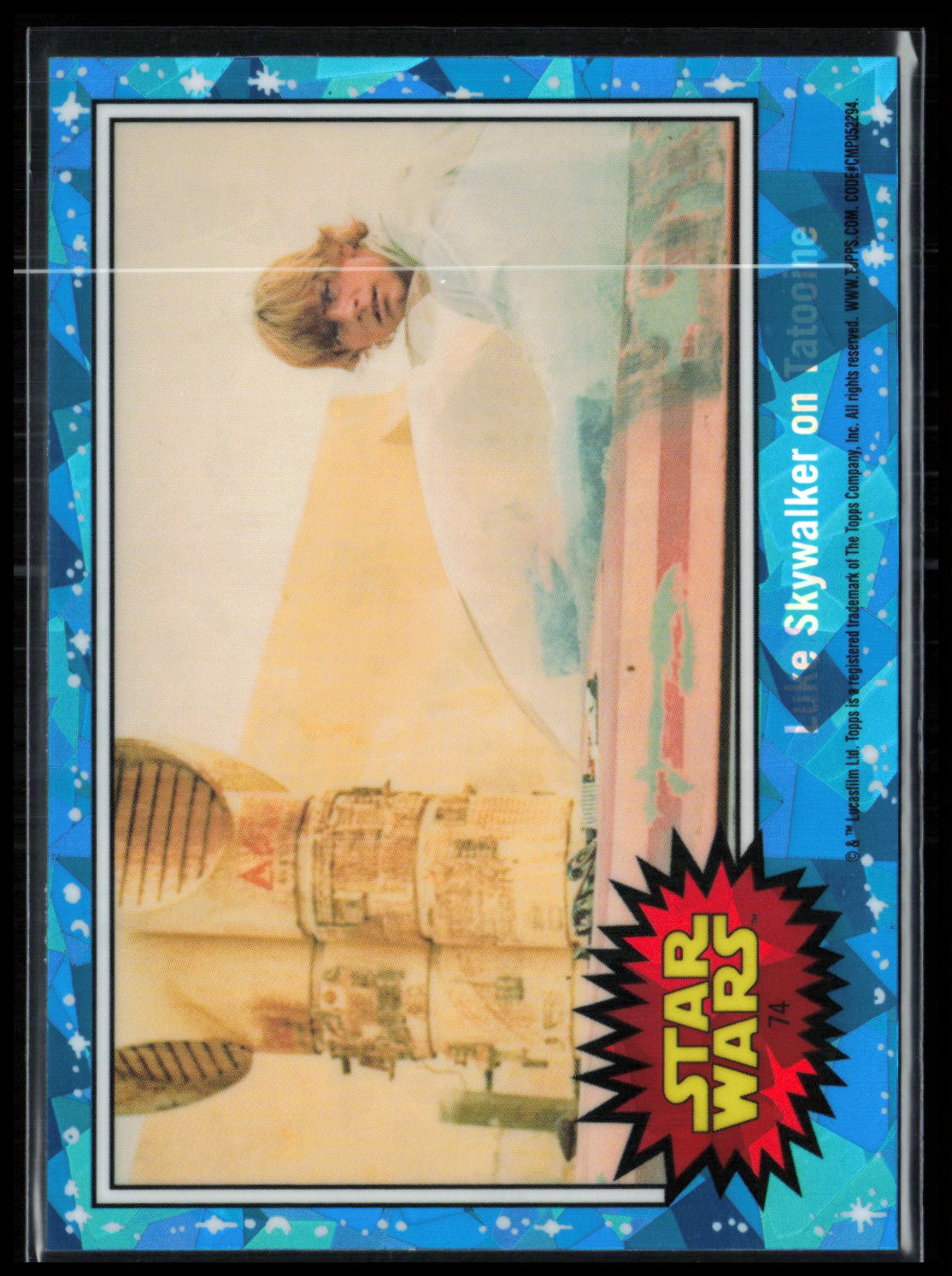 Luke Skywalker on Tatooine Sapphire