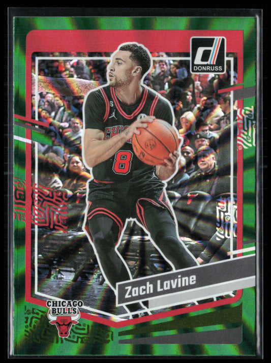 Zach LaVine Green Laser