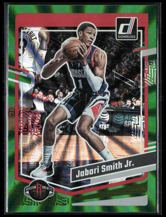 Jabari Smith Jr. Green Laser