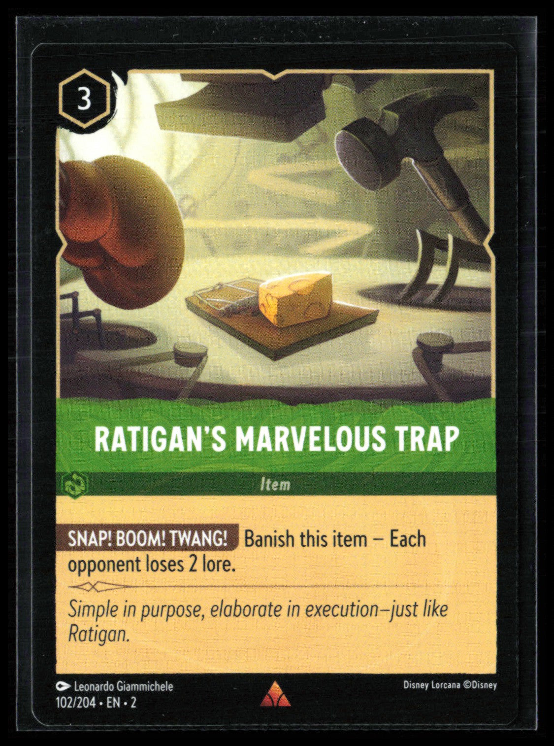 Ratigan's Marvelous Trap Rare