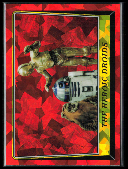 The Heroic Droids Sapphire Red
