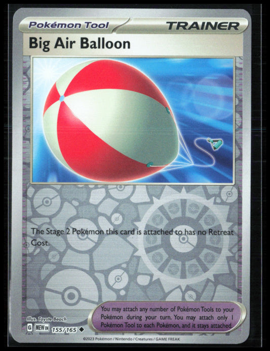 Big Air Balloon Uncommon Reverse Holo
