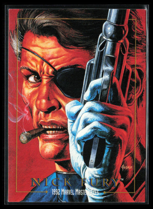 Nick Fury 1992 Marvel Masterpieces