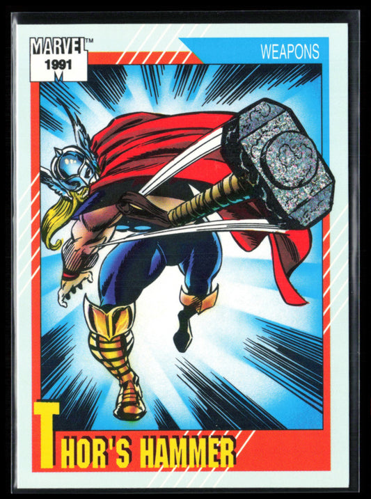 Thor's Hammer 1991 Marvel Impel