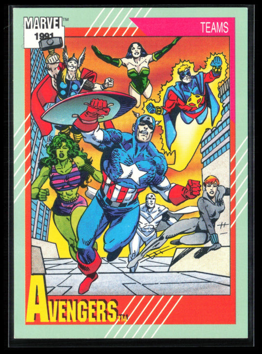 Avengers 1991 Marvel Impel