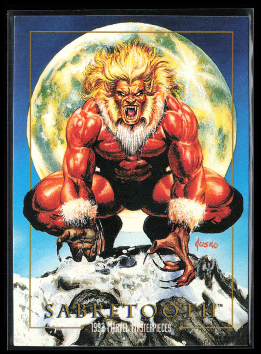 Sabretooth 1993 Marvel