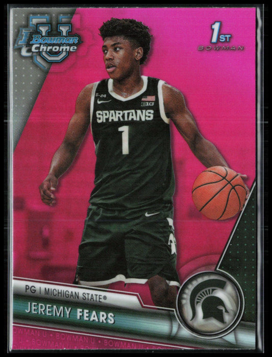 Jeremy Fears 1st Bowman Pink