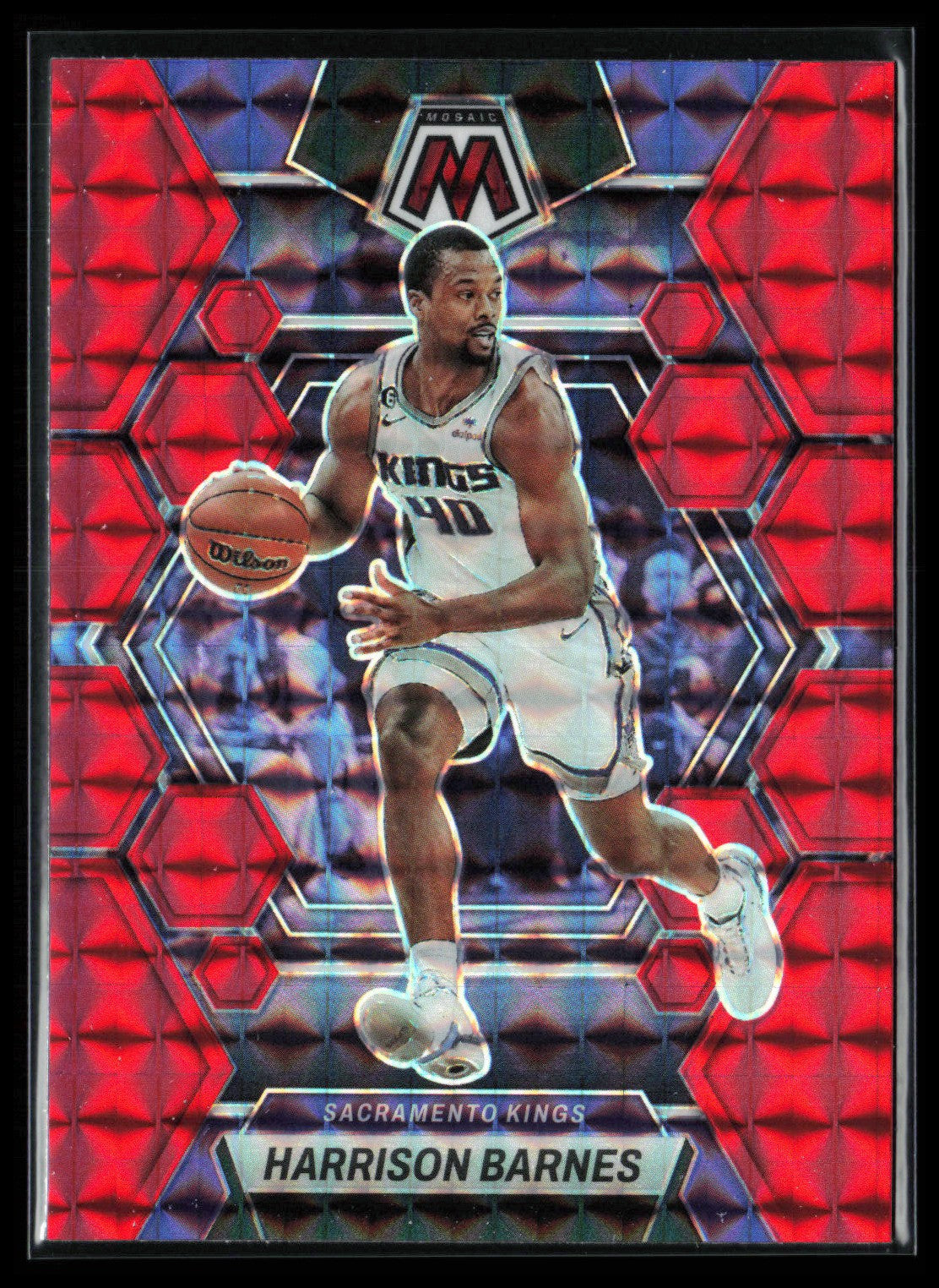 Harrison Barnes Red Mosaic