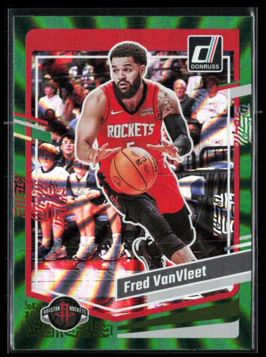 Fred VanVleet Green Laser