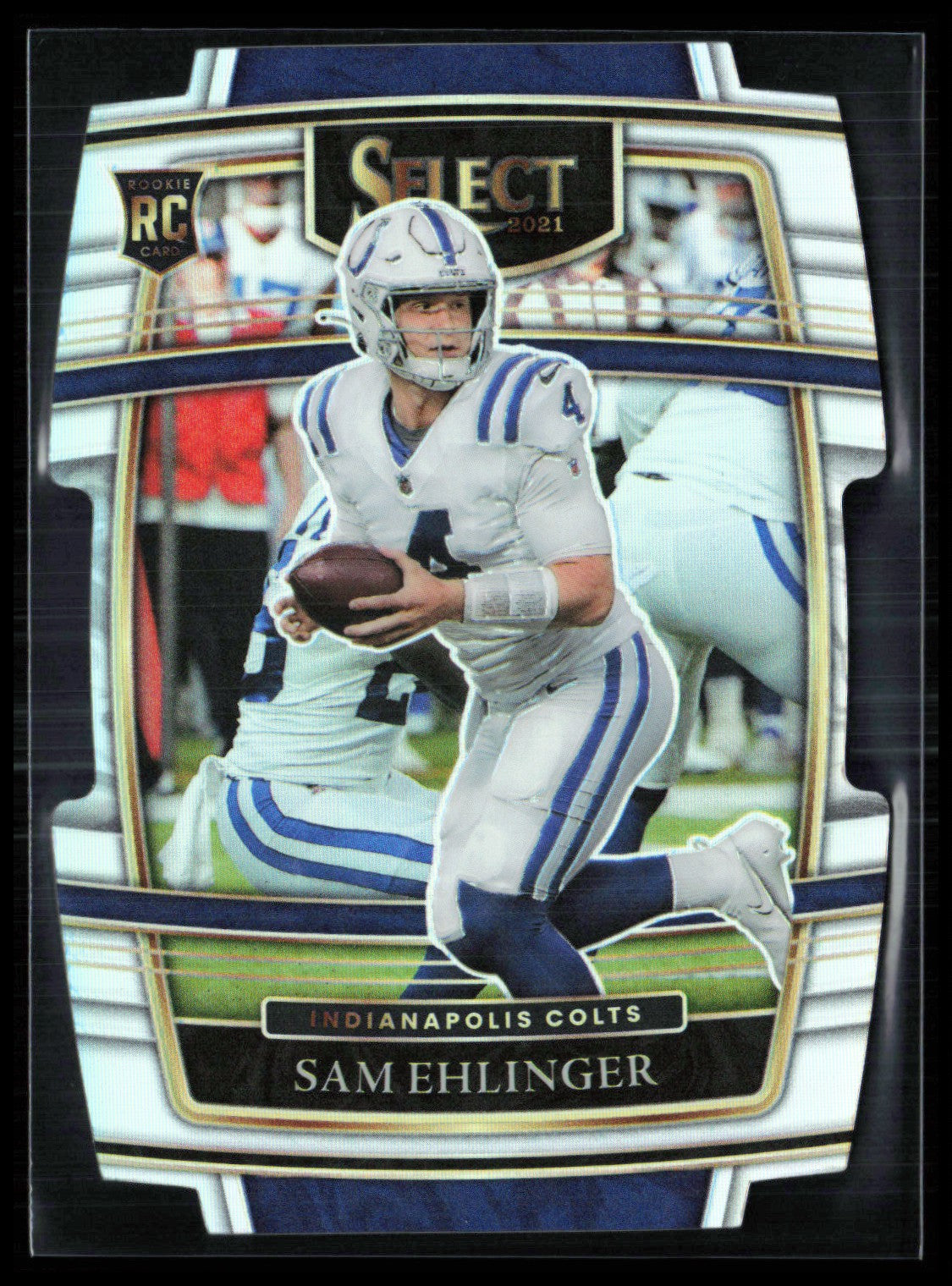 Sam Ehlinger RC Silver Die-Cut