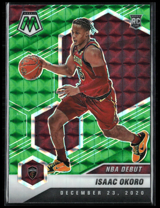 Isaac Okoro RC Debut Green