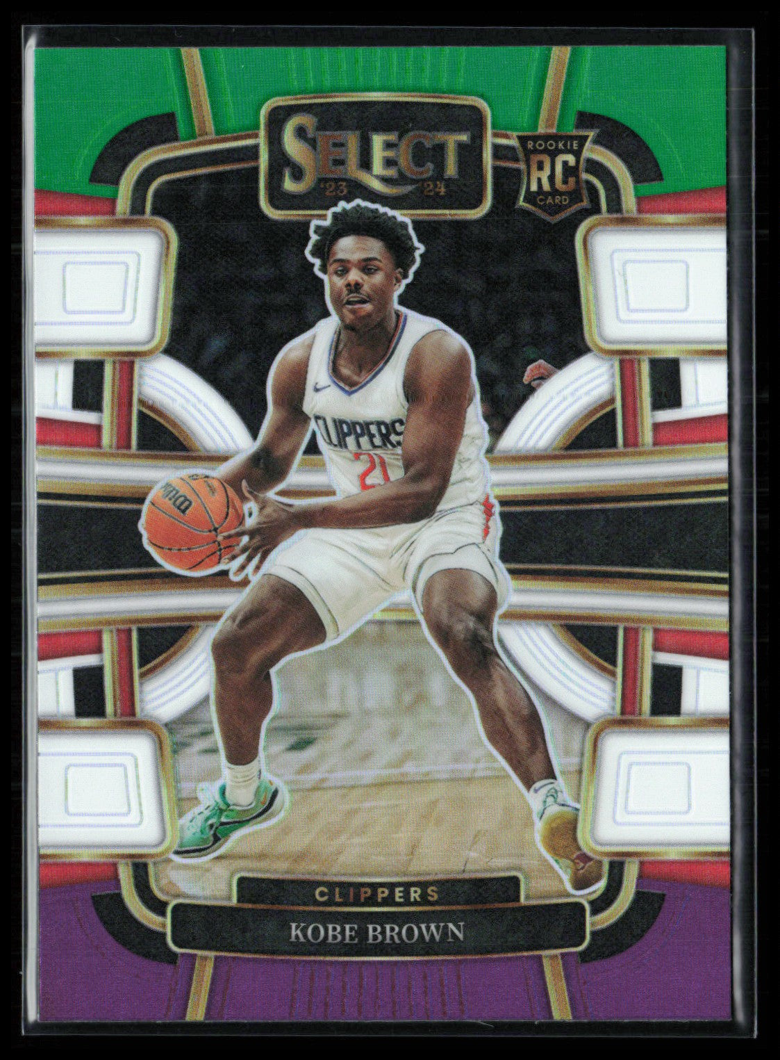 Kobe Brown RC Tri-Color Prizm