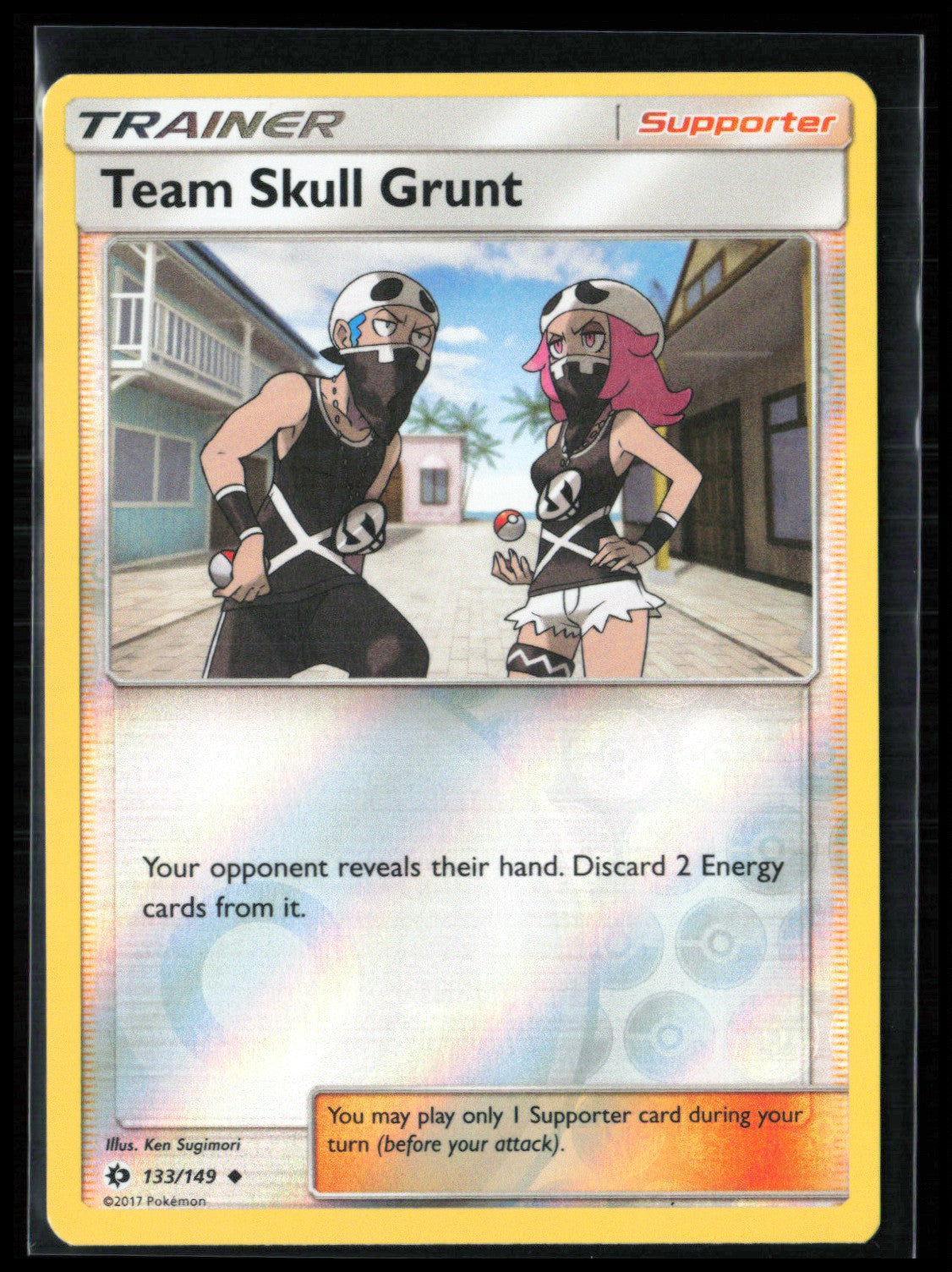 Team Skull Grunt Trainer Holo