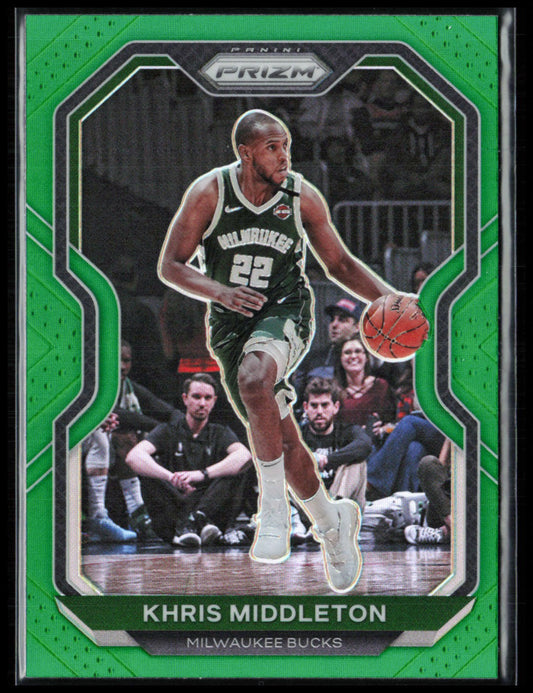 Khris Middleton Green Prizm