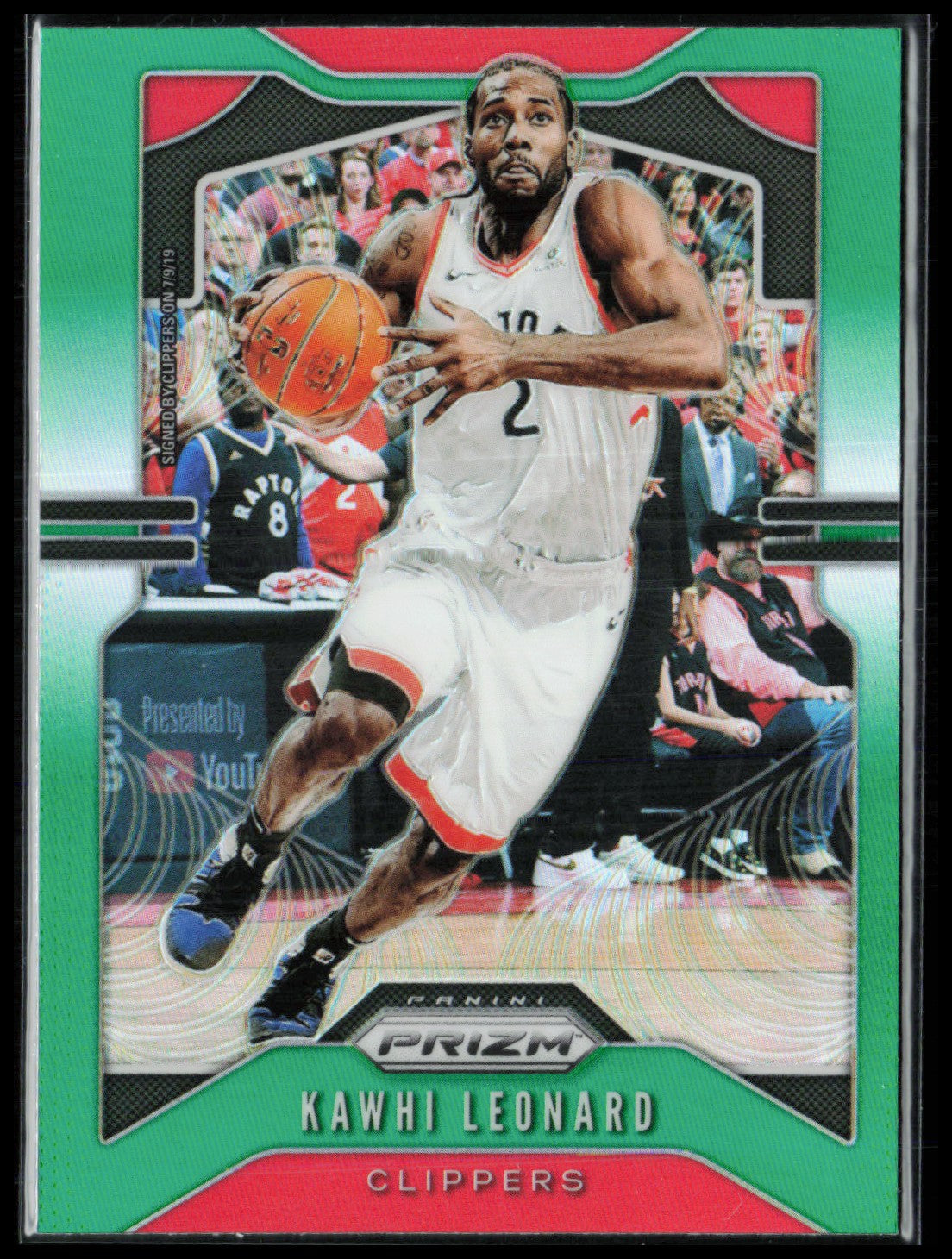 Kawhi Leonard Green Prizm